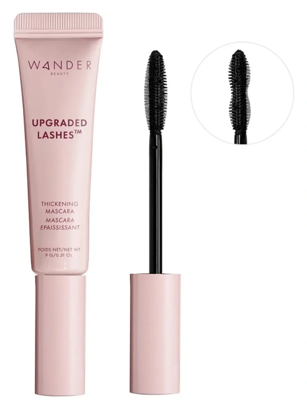 WANDER BEAUTY Upgraded Lashes Treatment Mascara Jet Black NIB Full Size